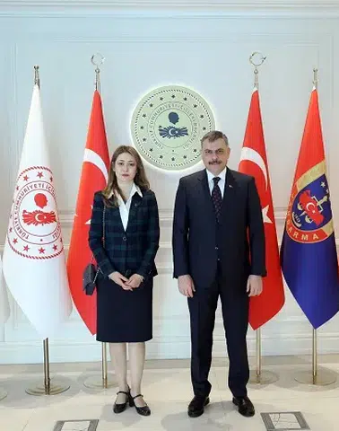 Vekil Karakoç'tan Bakan Çiftçi’ye Ziyaret