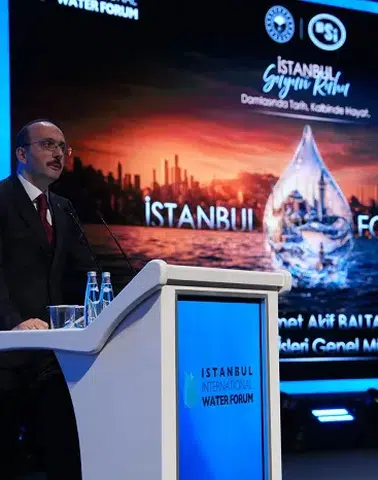 5. İstanbul Uluslararası Su Forumu Dev Zirveyle Başladı