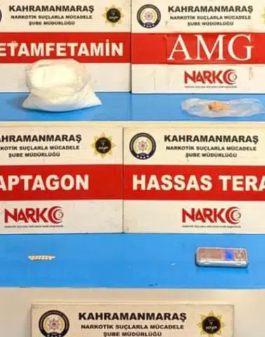 Kahramanmaraş’ta Uyuşturucu Operasyonu