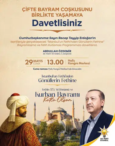 İstanbul’da Çifte Bayram Coşkusu: Fetih ve Bayram Kutlaması