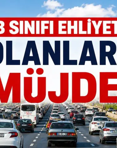 B sınıfı ehliyeti olanlara yeni hak geliyor