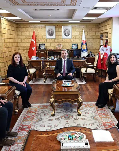 UCM'den Akademisyen, KSÜ'de Erasmus+ Değişim Programı Kapsamında Ziyaret Gerçekleştirdi