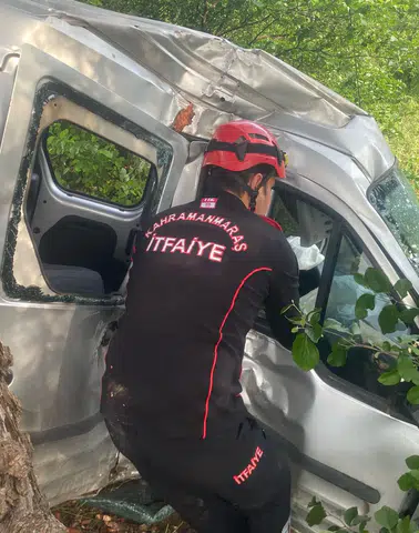 Kahramanmaraş Andırın Yolunda Kaza: 4 Yaralı