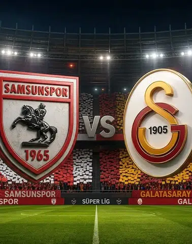Galatasaray Samsunspor Maçı İlk 11 Kadroları Belli Oldu