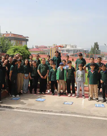 Kahramanmaraş’ta Miniklere Trafik Eğitimi