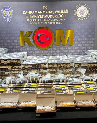 Kahramanmaraş’ta kaçak tütün operasyonu: 7 şüpheli hakkında adli işlem başlatıldı
