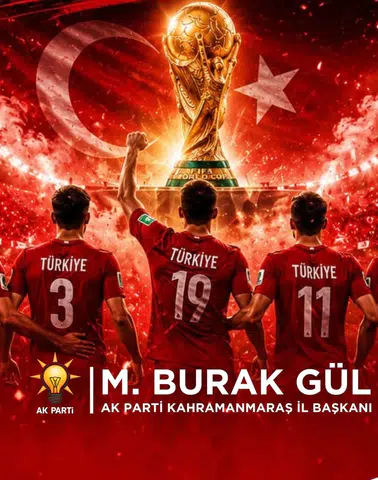 AK Parti Kahramanmaraş'tan Milli Takıma Destek