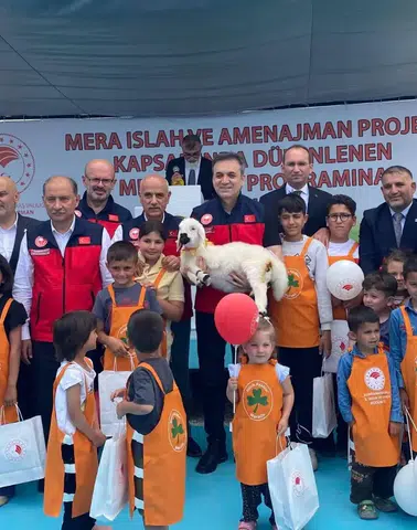 Afşin’de 708 Dekarlık Modern Mera Hizmete Açıldı