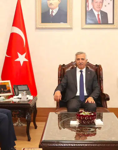 Vali Ünlüer Başsavcı Şener’i Makamında Ağırladı