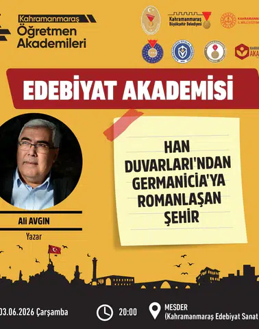 Kahramanmaraş’ta Edebiyat Söyleşisi