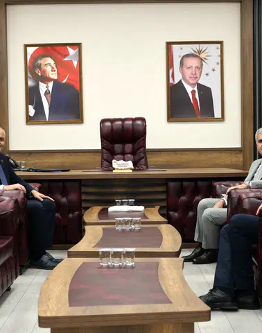 Andırın Belediye Başkanı Gökşen'den İl Milli Eğitim Müdürlüğü Ziyareti