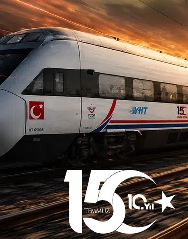 15 Temmuz'un 10. yılı için özel tasarım Yüksek Hızlı Trenler hizmete açılıyor