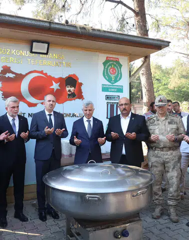 Kahramanmaraş'ta Şehit Aileleri ve Gaziler Aşure Programında Buluştu
