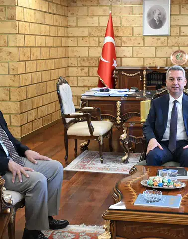 KİSAM'dan KSÜ Rektörü Okumuş'a Ziyaret