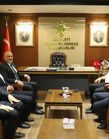Mehmet İlker Çitil’den AK Parti Kahramanmaraş İl Başkanlığı’na Ziyaret