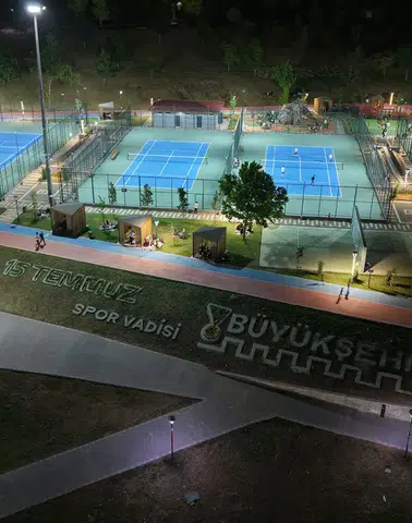 Kahramanmaraş'ta tenis kortlarına çevrimiçi randevu sistemi getirildi!