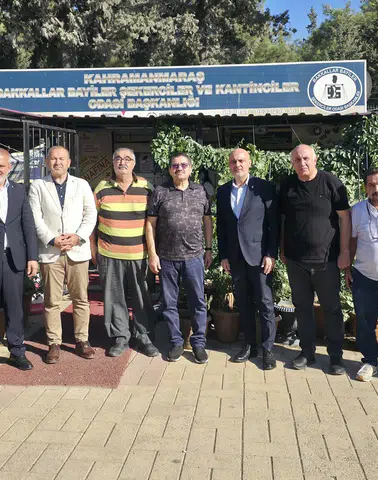 AK Parti Kahramanmaraş İl Başkanı Gül’den Bakkallar Odasına Ziyaret