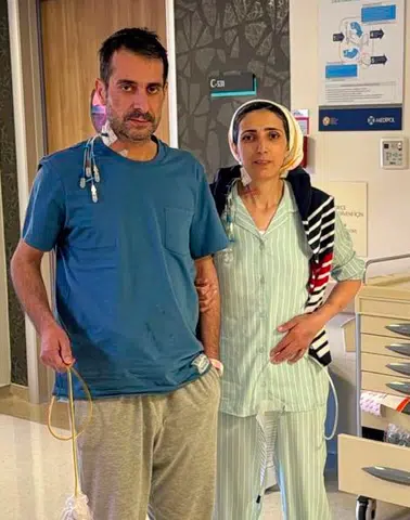 Erzurum'da 19 yıllık eşine karaciğerini verdi