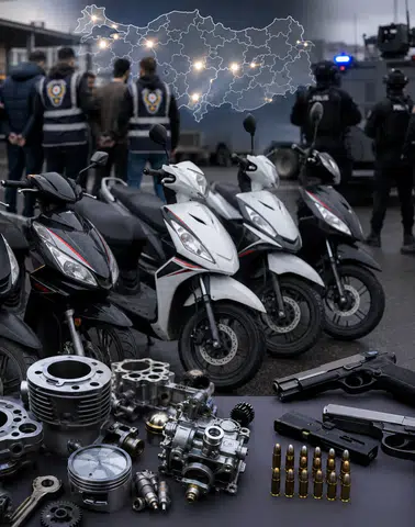 50 CC Vurgunu! 19 İlde Dev Operasyon