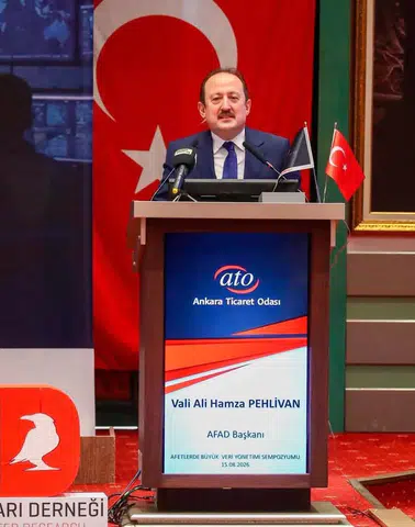 AFAD Başkanı Pehlivan Büyük Veri Sempozyumuna Katıldı