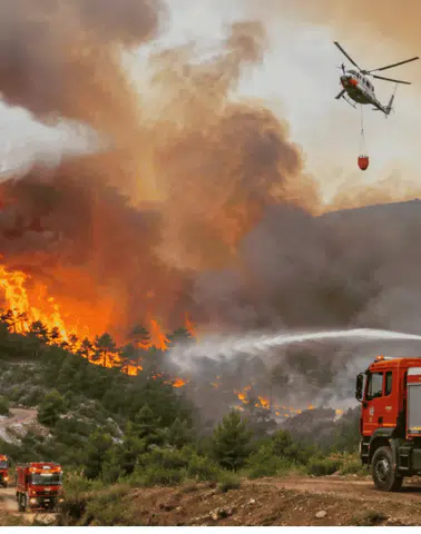 Bursa’da Peş Peşe Yangın! Ekipler Teyakkuzda
