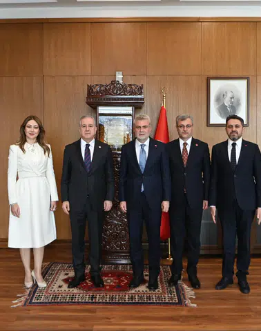 MHP Heyetinden Başkan Fırat Görgel’e Yatırım Ziyareti
