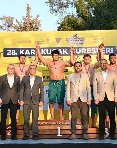538 pehlivan Kahramanmaraş'ta er meydanına çıktı