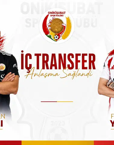 Onikişubatspor’da İki İç Transfer Hamlesi!