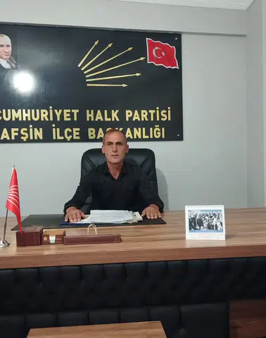 CHP Afşin İlçe Başkanlığına Hüseyin Temur Seçildi