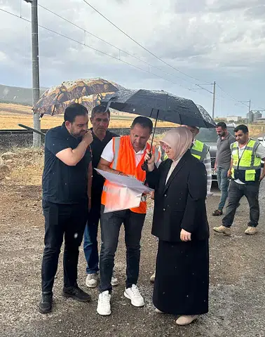 Milletvekili Köksal, Pazarcık Çevre Yolu Çalışmalarını İnceledi