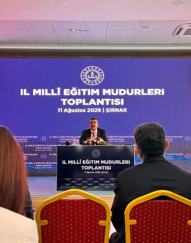 İl Millî Eğitim Müdürü Akpınar, Şırnak'ta Bakan Tekin'le Bir Araya Geldi