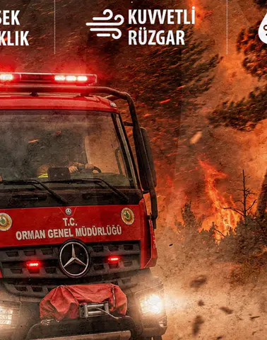 5 il için şiddetli rüzgâr alarmı!