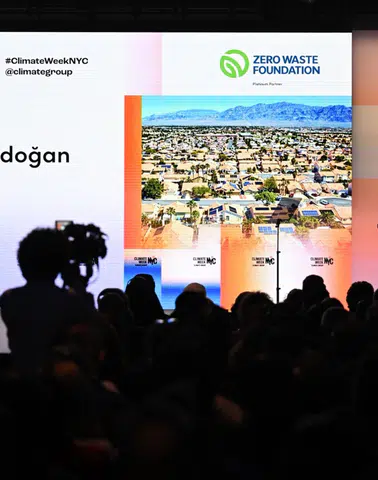Emine Erdoğan, New York'ta iklim kriziyle mücadelede bireyleri çözümün parçası yapma vurgusu yaptı