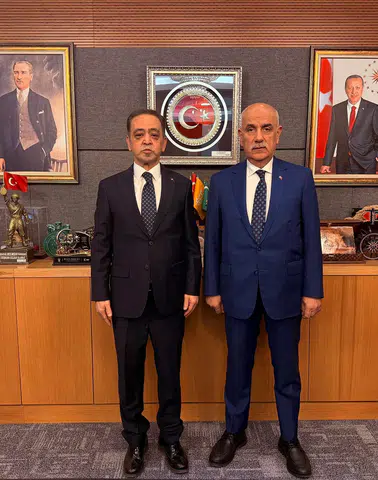 Kirişci, KABAD Başkanı Süleyman Demir’i TBMM’de Ağırladı