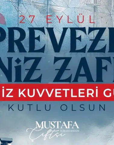 Mustafa Çiftçi’den Preveze Deniz Zaferi Mesajı
