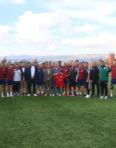 Prekazi, Onikişubatspor’un Antrenmanını Ziyaret Etti