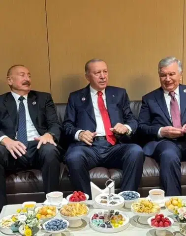 Erdoğan, Aliyev ve Mirziyoyev ile Bişkek’te Görüştü