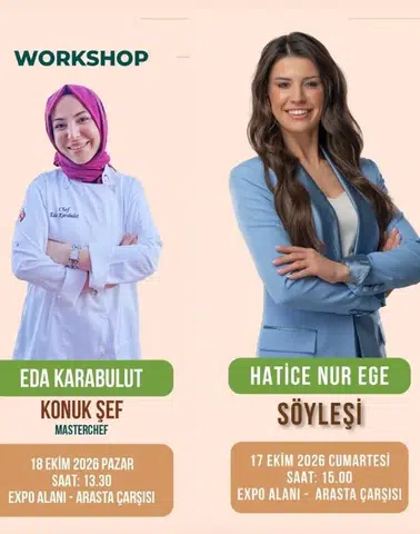 MasterChef Eda Karabulut ve Hatice Nur Ege, Kahramanmaraş Zahire Festivali'ne geliyor