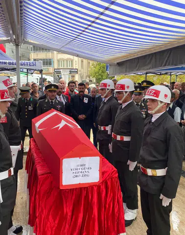 Kahramanmaraş’ta Şehit Yusuf Güneş için son görev