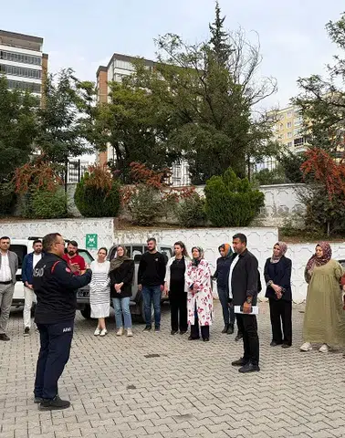 Kahramanmaraş’ta AFAD’dan  Deprem Ve Tahliye Tatbikatı