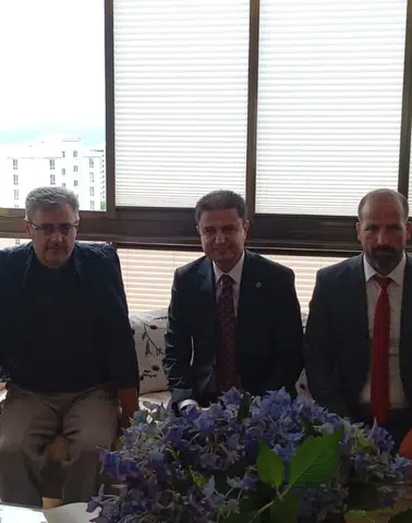 Türk Eğitim-Sen Heyeti'nden Mansur Metehan’a  Ziyaret