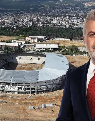 Kahramanmaraş'ta 17 bin 500 kişilik stadyum inşaatı hızla devam ediyor!