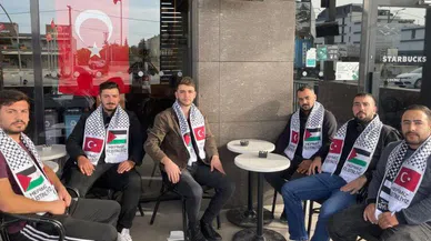 AK Gençler’den Filistin protestosu