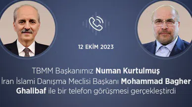 Numan Kurtulmuş İranlı mevkidaşıyla görüştü