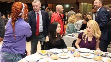 Sağlık çalışanlarına destek buluşması