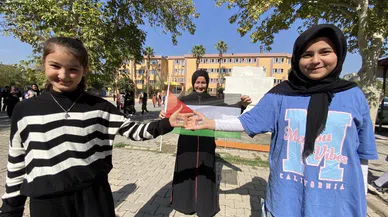 Kahramanmaraş'taki Lise Öğrencilerinden Filistin'e Anlamlı Destek Etkinliği