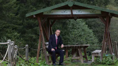 Cumhurbaşkanı Erdoğan'dan Ayder Yaylası'na ziyaret