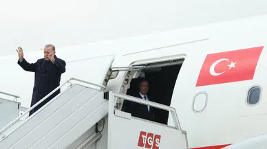 Cumhurbaşkanı Erdoğan, Cezayir’e gitti