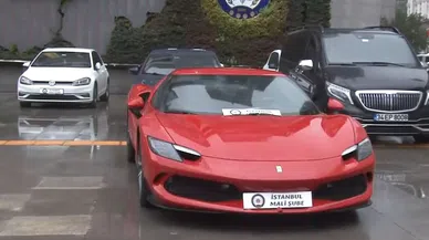 Dilan ve Engin Polat ailesine ait araçlar İstanbul İl Emniyet Müdürlüğünde sergilendi
