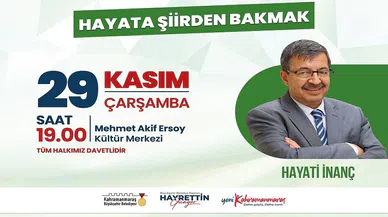Yazar Hayati İnanç, Okurlarıyla Bir Araya Gelecek